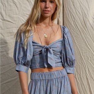 Jen's Pirate Booty for Free People Wilde Blouse in Sz. Large